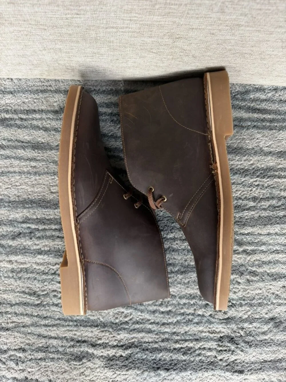 Clarks Bushacre 2 Desert Boots Men's 11 Beeswax Leather Chukka NWOT